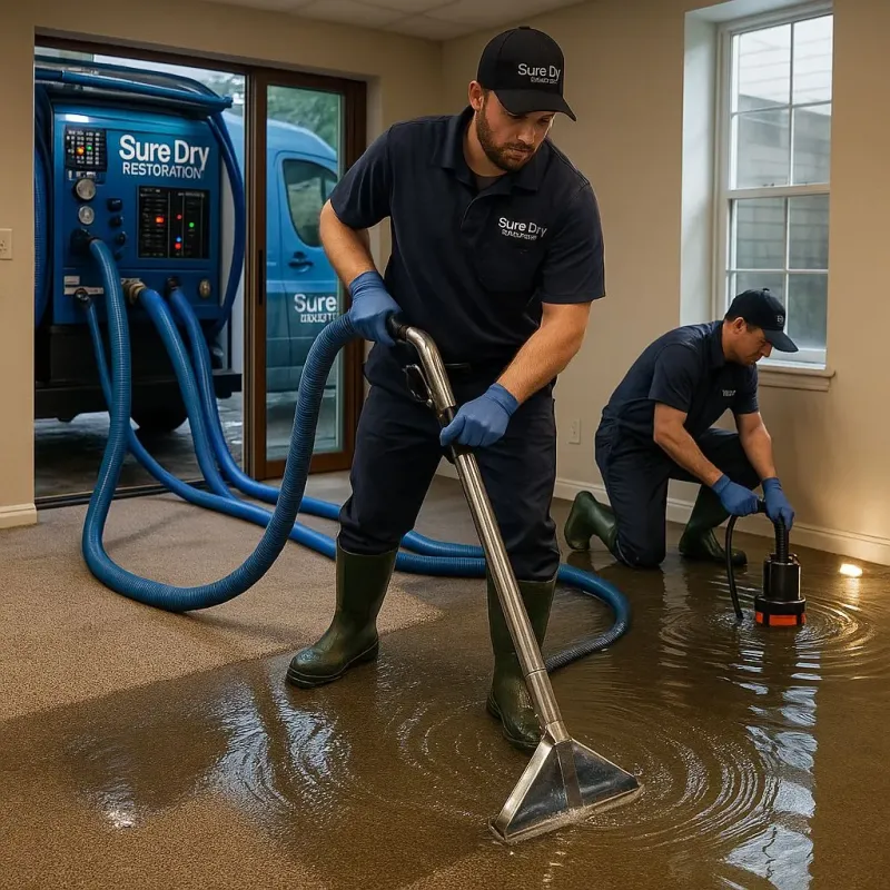 Water Extraction and Removal process in Largo, FL